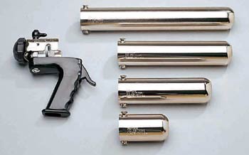 Pneumatic cartridge guns