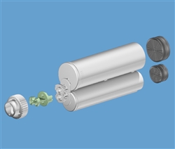 200ml dual cartridge sets 2:1 ratio 112398 pk/50
