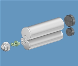 400ml dual cartridge sets 2:1 ratio 112408 pk/50