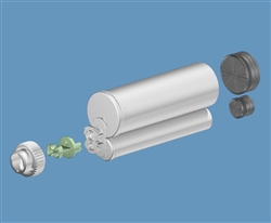 200ml dual cartridge sets 10:1 ratio 116053 pk/50