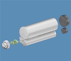 400ml dual cartridge sets 4:1 ratio 116140 pk/50