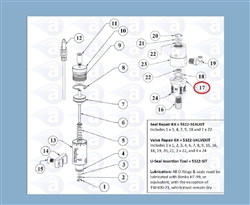 Oulet Block for TS5322 Valve 5320-000-001