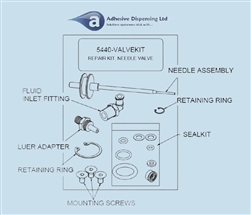 5440-VALVEKIT Main Repair Kit TS5440 Valve