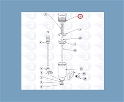 End Cap for TS5520 Spray Valve 5520-000-007