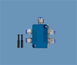 4 Way Air Manifold Quick Connect Fittings 560057