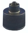 20ml (3/4oz) Black Luer Cap 5606004 pk/10