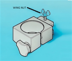 Cartridge Retainer White Wing Nut Screw 560805 pk/5