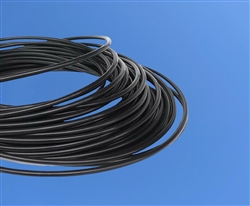 Peristaltic PTFE Black Tube 0.25mm dia. 560997BA 10/ft