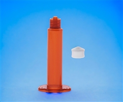 5cc Amber Barrel White Piston Kit 7050LL1DWPK pk/50