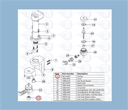 TS7000 Valve Tip Locking Cap 7090-0170