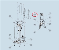 TS6500 Injection Cylinder Assembly 7091-9150