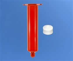 30cc Amber Barrel White Piston Kit 7300LL1DWPK pk/50