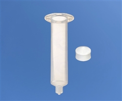 30cc Clear Barrel/ White Piston AD930-NW pk/1000