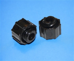 Black Luer Lock Flat Tip Cap 800-BL pk/1000