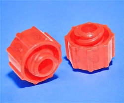 Orange Luer Lock Flat Tip Cap 800-OR pk/1000
