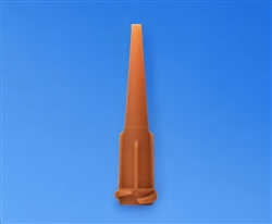 15G Tapered Tip Amber 8001220 pk/50
