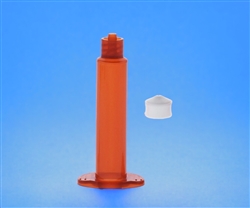 5cc Amber Barrel White Piston Kit 905-DW pk/50