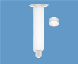 10cc Clear Barrel/White Piston AD910-NW pk/1000