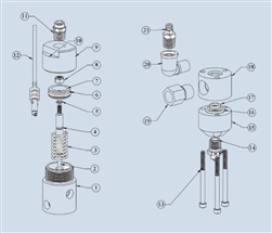 Cylinder For TS934/TS941 Valve 934-000-001