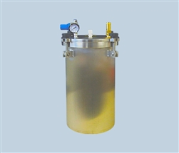 10 Litre Pressure Pot 0-100 psi AD1000CL-ST