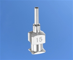 15 Gauge 0.25" Long All Metal Tip AD15SS-1/4 pk/12