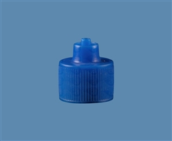 1oz Luer Lock Bottle Cap Only AD1C-BLUE pk/10