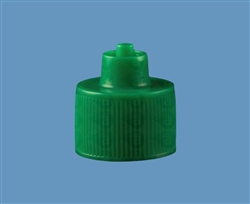 1oz Luer Lock Bottle Cap Only AD1C-GREEN pk/10