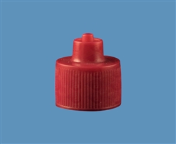 1oz Luer Lock Bottle Cap Only AD1C-RED pk/10