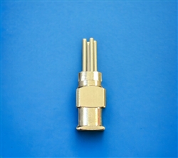 21 Gauge All Metal Quad Tip AD21QSS-1/4 pk/12