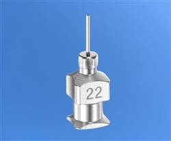 22 Gauge 0.25" Long All Metal Tip AD22SS-1/4 pk/12