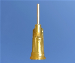 17G 0.50" Long Tip Lt. Amber AD717050 pk/50