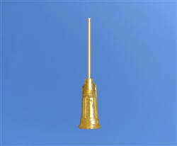 17G 1.0" Long Tip Lt. Amber AD717100 pk/50