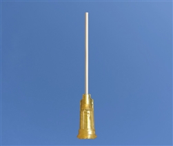 17G 1.5" Long Tip Lt. Amber AD717150 pk/50