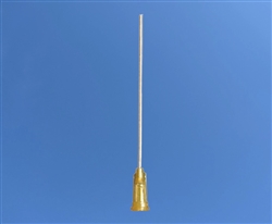 17G 3.0" Long Tip Lt. Amber AD717300 pk/50