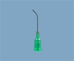 18 Gauge 1"Long 45 Bend Tip Green AD71810045PK