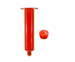 30cc Amber Barrel Red Piston Kit AD930-DWR pk/1000