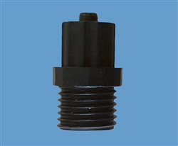 Male Luer to 1/4" NPT Thread Fitting AD931-14B pk/5
