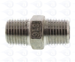 1/4"(M) to 1/4"(M) Threaded Nipple S/S AD931-455SS