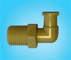 Female Luer Elbow to 1/8" NPT AD931-75G pk/5