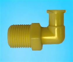 Female Luer Elbow to 1/8" NPT AD931-75Y pk/5