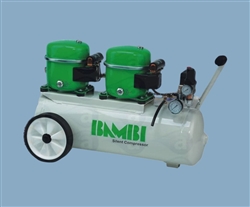 Silent Air Compressor 24 Litre Tank BB24D