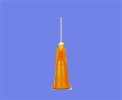 25 Gauge 0.50" Long Tip Orange E25-1/2 pk/1000