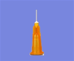 25 Gauge 0.25" Long Tip Orange E25-1/4 pk/1000