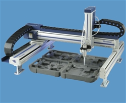 4 Axis Servo Gantry Robot 600mm x 600mm x 200mm Model F9604N