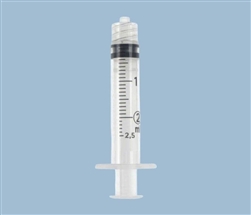 2ml Graduated Syringe Luer Lock MS402LL-1G pk/50