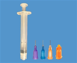 Manual 3ml Luer Lock Syringe/Cap/Tip Kit SA7988