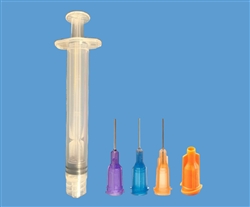 Manual 3ml Luer Lock Syringe/Cap/Tip Kit SA7989