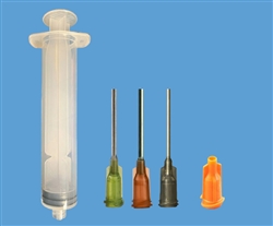 Manual 10ml Luer Lock Syringe/Cap/Tip Kit SA7992