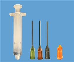 Manual 10ml Luer Lock Syringe/Cap/Tip Kit SA7999