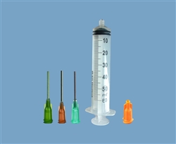 Manual 50ml Luer Lock Syringe/Cap/Tip Kit SA8995